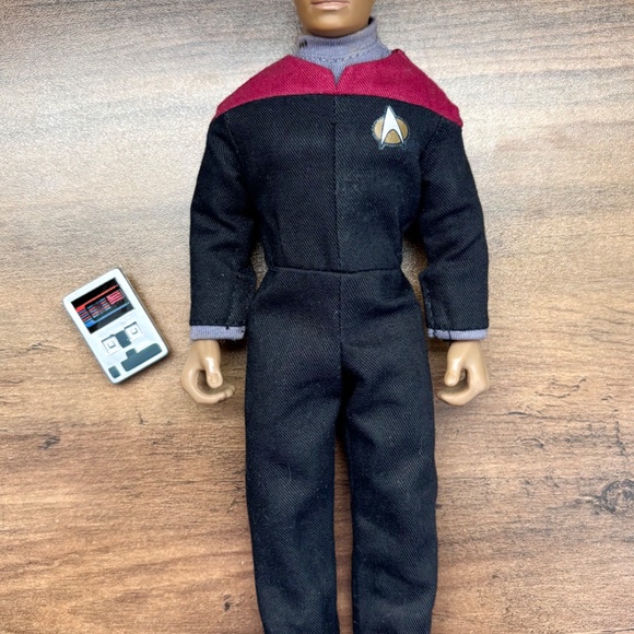 Star Trek Collector Series Commander BENJAMIN SISKO 9" Action Figure 1994 Toy - Picture 8 of 8